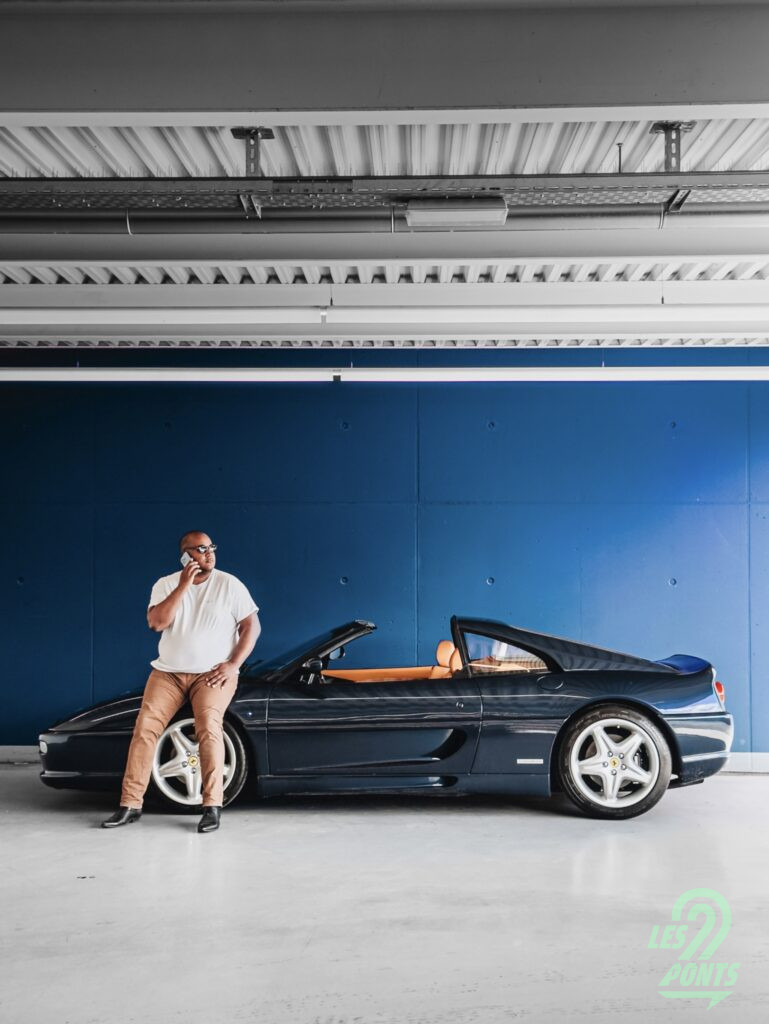 Aurélien et la Ferrari F355 GTS