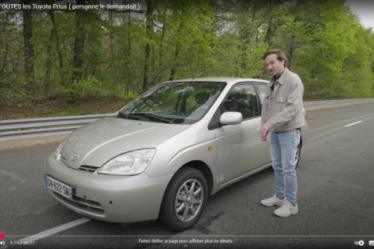 Toyota Prius 1 - Youtube - Sylvain Lyve