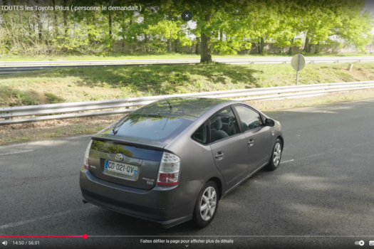 Toyota Prius 2- Youtube - Sylvain Lyve