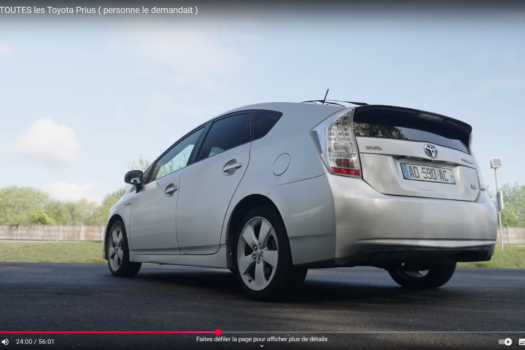 Toyota Prius 3 - Youtube - Sylvain Lyve