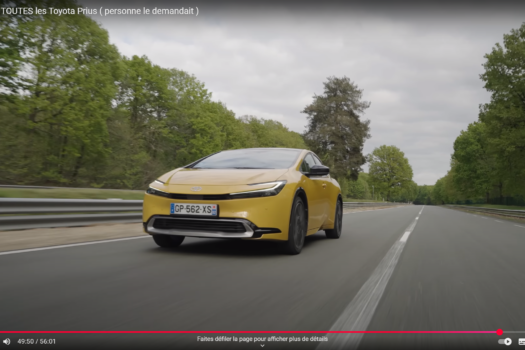 Toyota Prius 5- Youtube - Sylvain Lyve