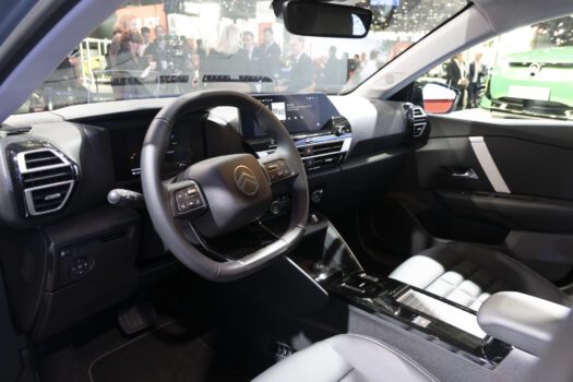 Citroën C4 facelift intérieur - Mondial de Paris