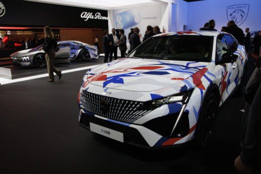 Peugeot e-408 - Mondial de l'Automobile de Paris