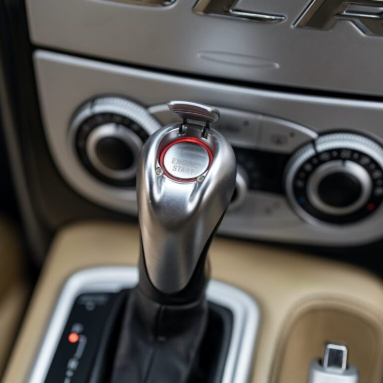 Le bouton de démarrage de la SLR McLaren
