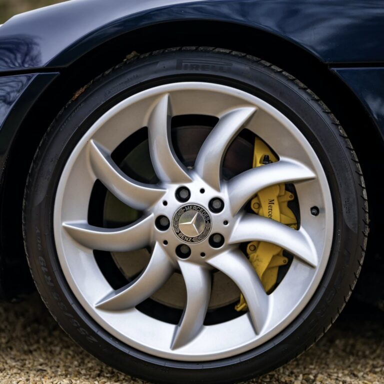 Les jantes de la SLR McLaren