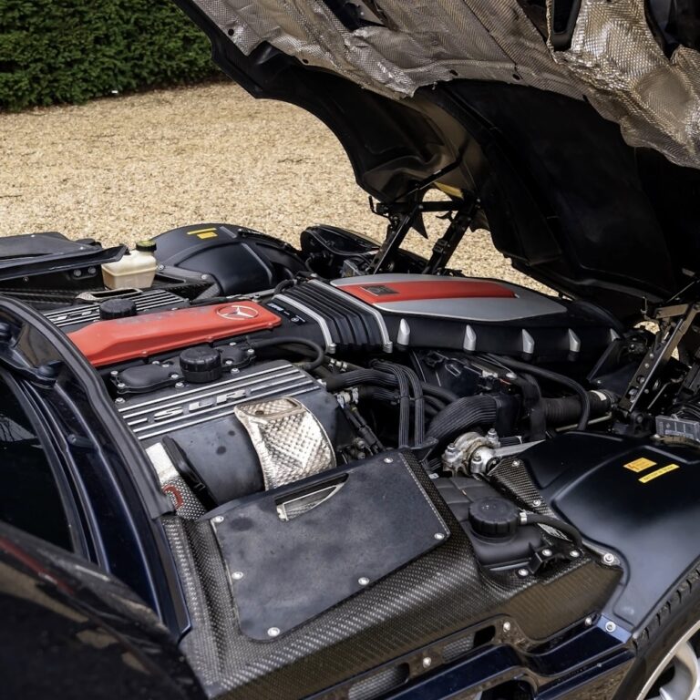 Le V8 5.5 Kompressor de la SLR McLaren