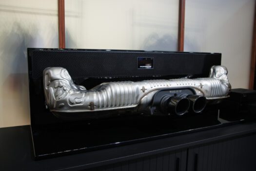 Enceinte échappement Porsche