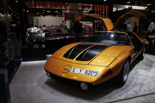 Mercedes C111 prototype rotatif