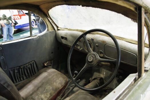 Skoda Rapid Popular Monte-Carlo, en cours de restauration. Premiers succès en compétition