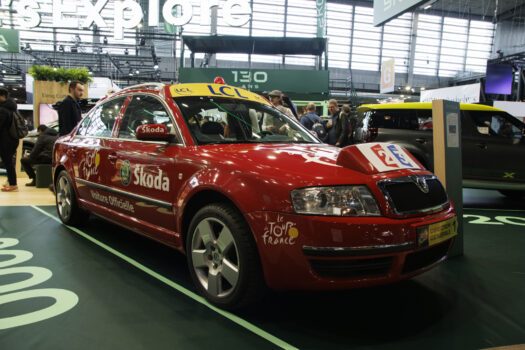 Skoda Superb du directeur de course du Tour de France
