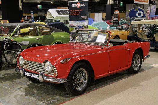 Une Triumph TR4 comme madeleine de Proust, souvenir familial !