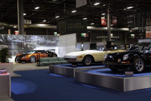 Stand Kidston, Porsche 911, Ferrari Daytona Spider, Bugatti Veyron