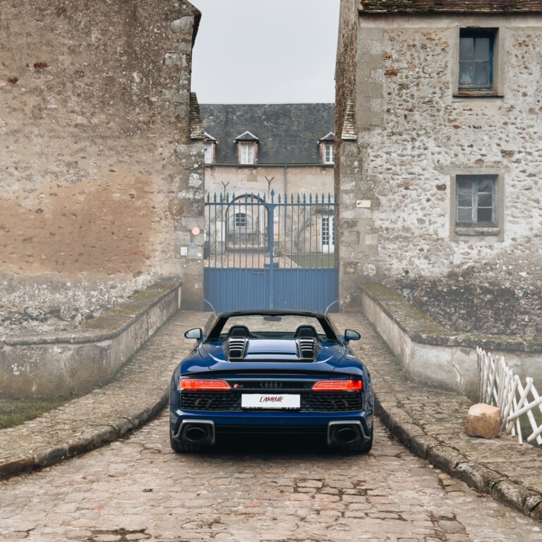 L'arrière de la R8 Spyder