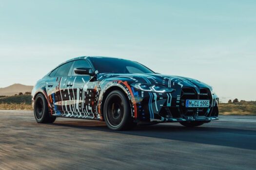 BMW M3 électrique, premier prototype "i4 M50"