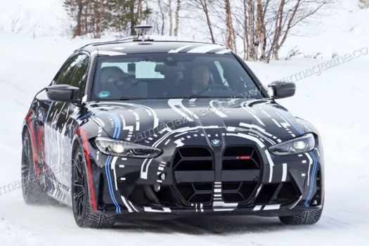 BMW M3 électrique, premier prototype "i4 M50"