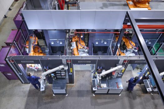 Production des E-moteurs BMW (Gen6) à l'usine BMW Group Plant Landshut