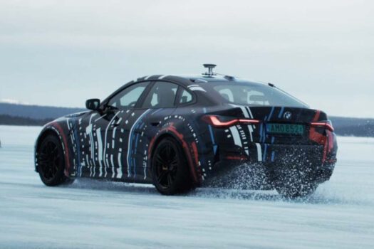 BMW M3 électrique, premier prototype "i4 M50"