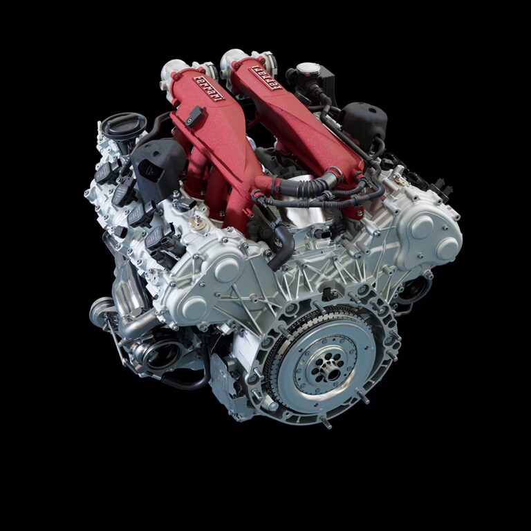 Moteur F154 V8 bi-turbo de la Ferrari Amalfi