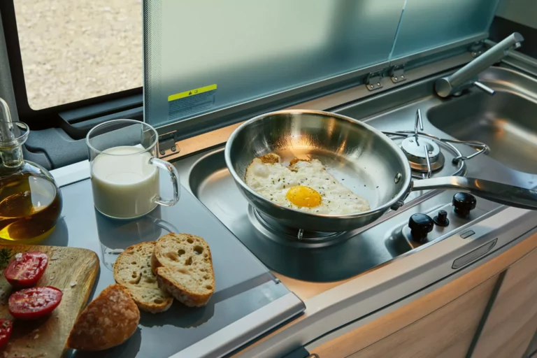 Le poste de cuisine du VW California T6