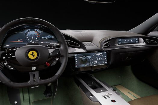 Ferrari Amalfi intérieur conducteur