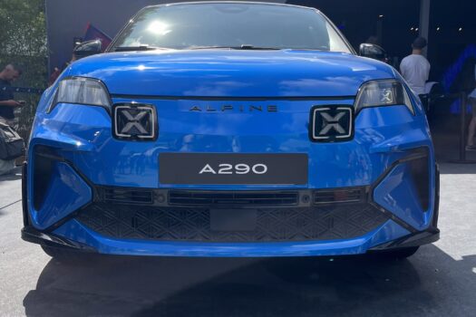 Alpine A290 présentée aux 24h du Mans sur le stand constructeur