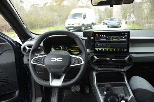 Intérieur de Dacia Bigster Hybrid Journey