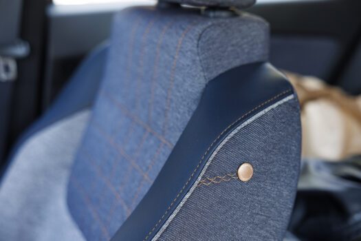 Tissu jean de la Renault 4 4-Tech