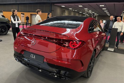 Mercedes CLA 3/4 arrière