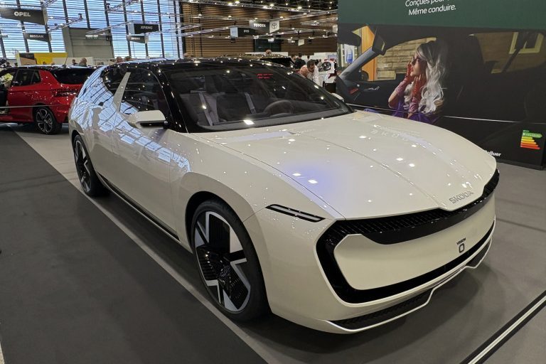 Skoda Vision O 3/4 avant