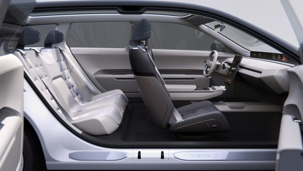 Vue globale intérieur Škoda Vision O