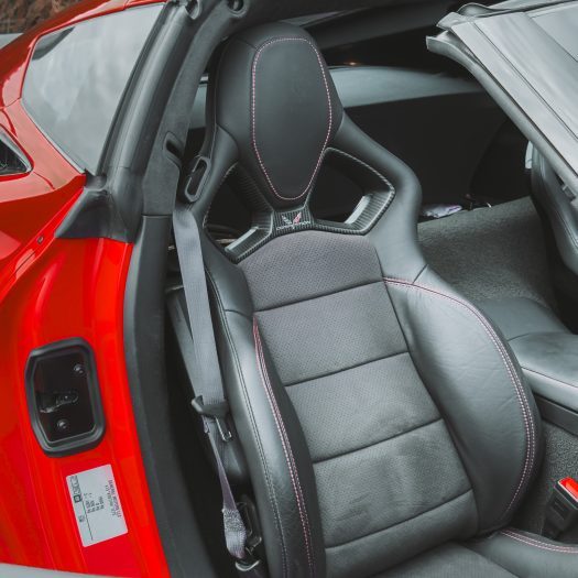 Les sièges de la Corvette C7 Z06.