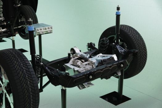 Dacia hybrid-G 150 4x4 ; moteur électrique arrière