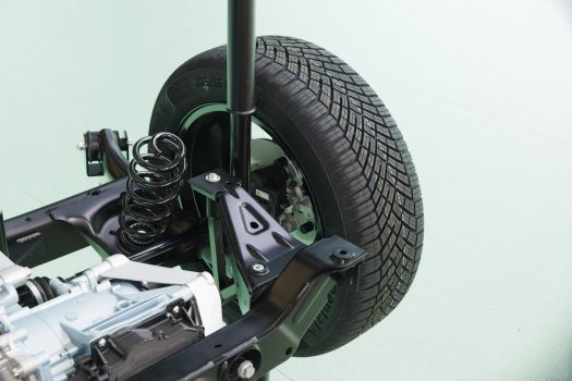 Dacia hybrid-G 150 4x4 ; moteur électrique arrière