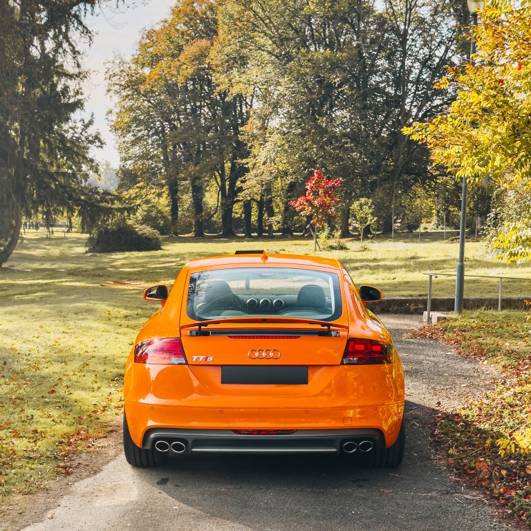 L'arrière de la TT-S.