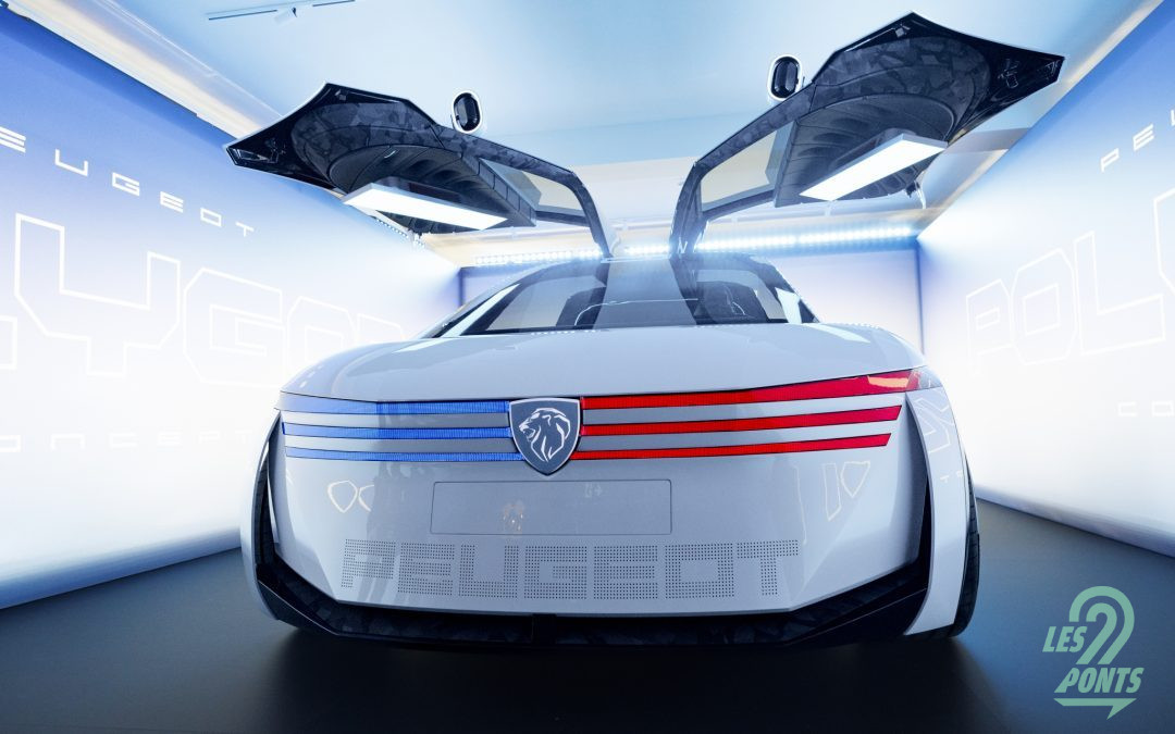 On est montés dans le nouveau concept de Peugeot : le Polygon !
