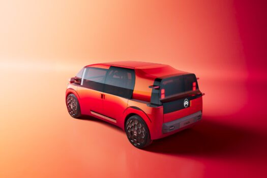 Nouveau concept Citroën ELO vu de trois quarts arrière