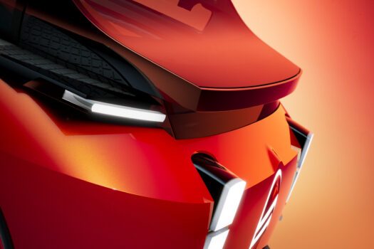 Signature lumineuse de la Citroën ELO