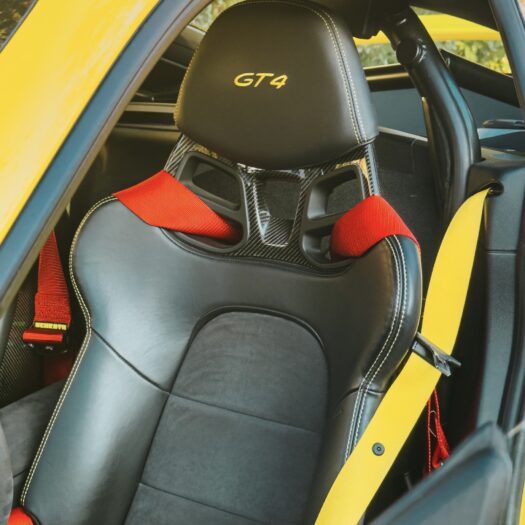 Les sièges Clubsport de la GT4.