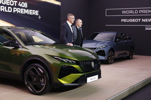 Peugeot 408 facelift GT PHEV 240 - Alain Favey, CEO Peugeot - Brussels Motorshow