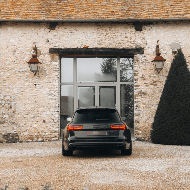 L'arrière de la RS6.