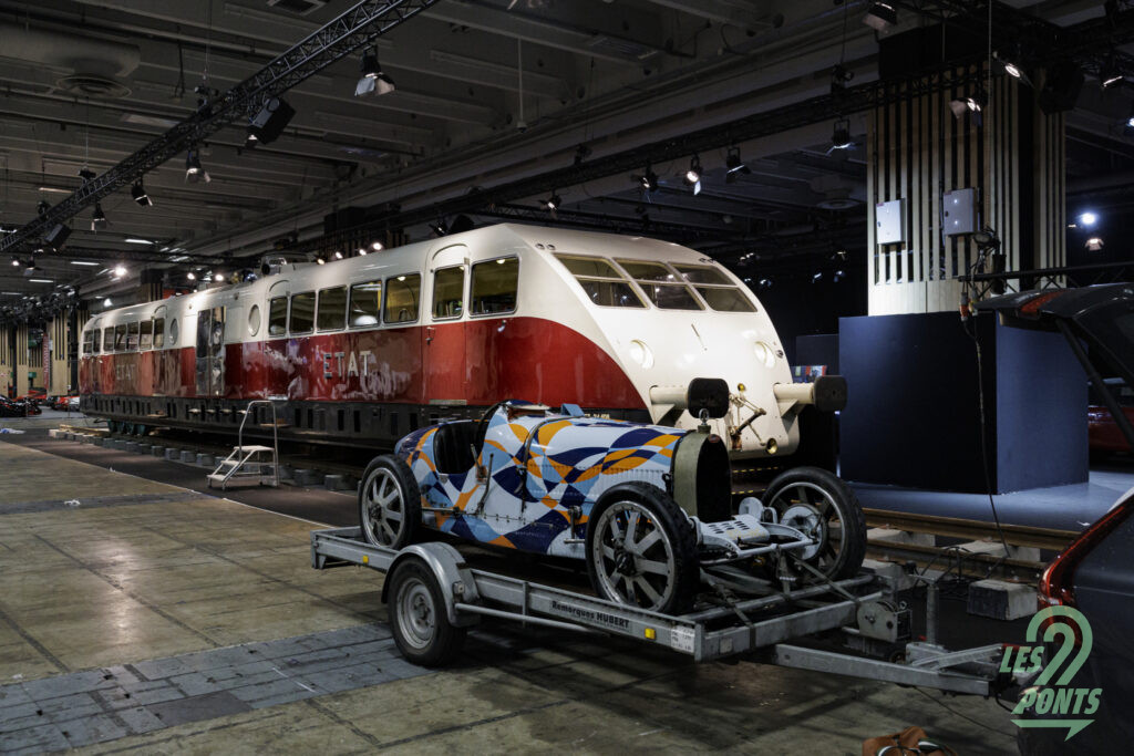 Lors du démontage, cette Type 35 a fait un arrêt sur image aux côtés de l'Autotrain ! 