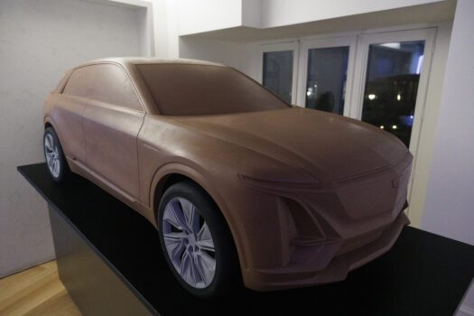 Maquette en clay, Cadillac Lyriq