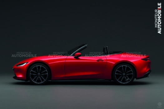 Image de synthèse Mazda MX-5 "NE" ; le Moniteur Automobile