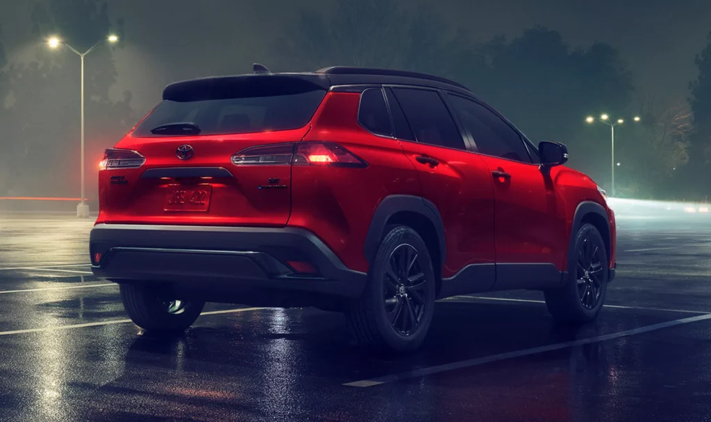 Toyota Corolla Cross Barcelona Red