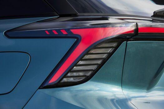 Feu arrière de la nouvelle MG4 EV