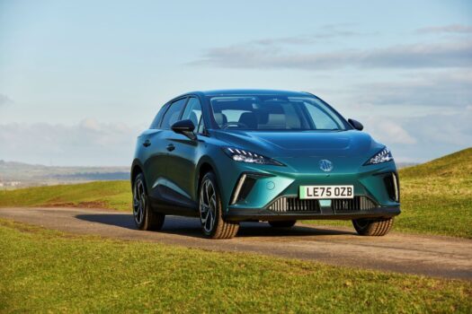 Nouvelle MG4 EV vue de face