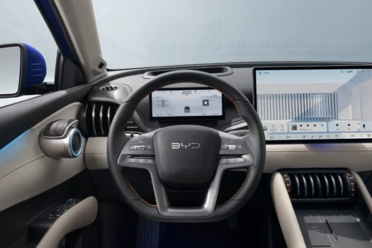 Volant de la BYD Atto 3 EVO