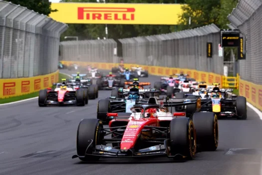 Charles Leclerc en tête du GP d'Australie 2026