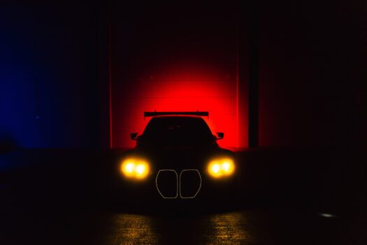 Signature lumineuse de la BMW M3 Touring GT3