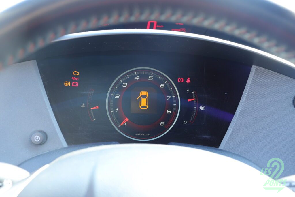 Compte-tours de la Honda Civic Type-R FN2